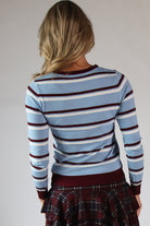Baby Blue Stripe Sweater