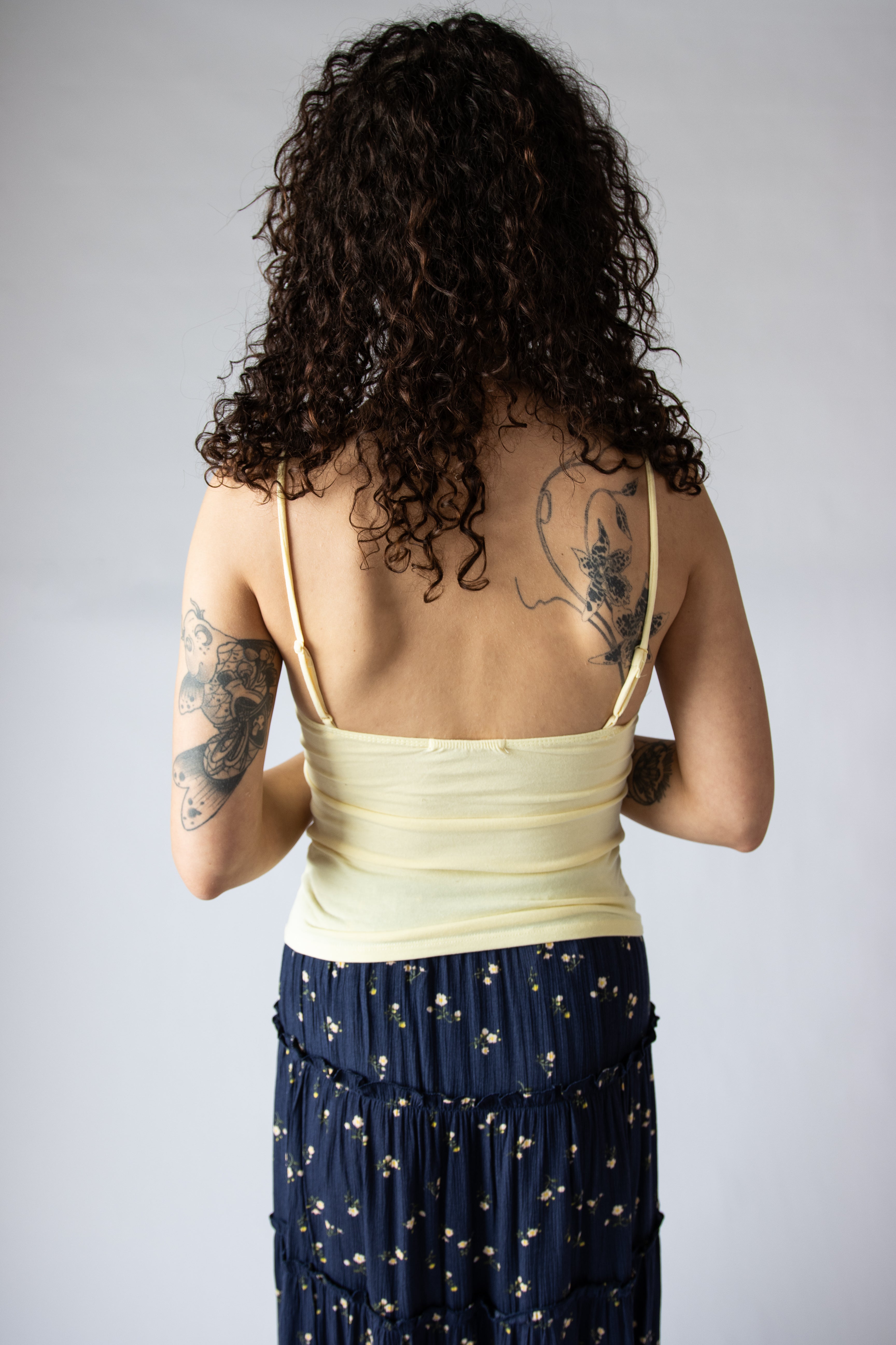 Lace Trim Babydoll Cami