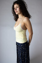 Lace Trim Babydoll Cami