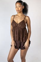 Beaded Babydoll Cami