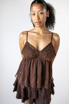 Beaded Babydoll Cami