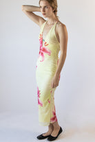 Beaded Halter Lily Dress