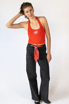 Beaded Halter Top