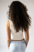 Sea Life Beaded Patch Tank Top