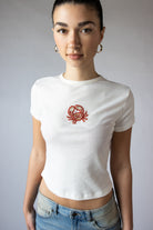 Seaside Beaded Patch Baby Tee