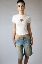 Seaside Beaded Patch Baby Tee
