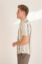 Natural Granite Button Up Shirt