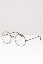 Large Round Clear Sunglasses