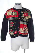 Black Ugly Christmas Cardigan 14536