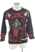 Black Ugly Christmas Pullover 5459