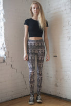 Snowflake Pattern Leggings
