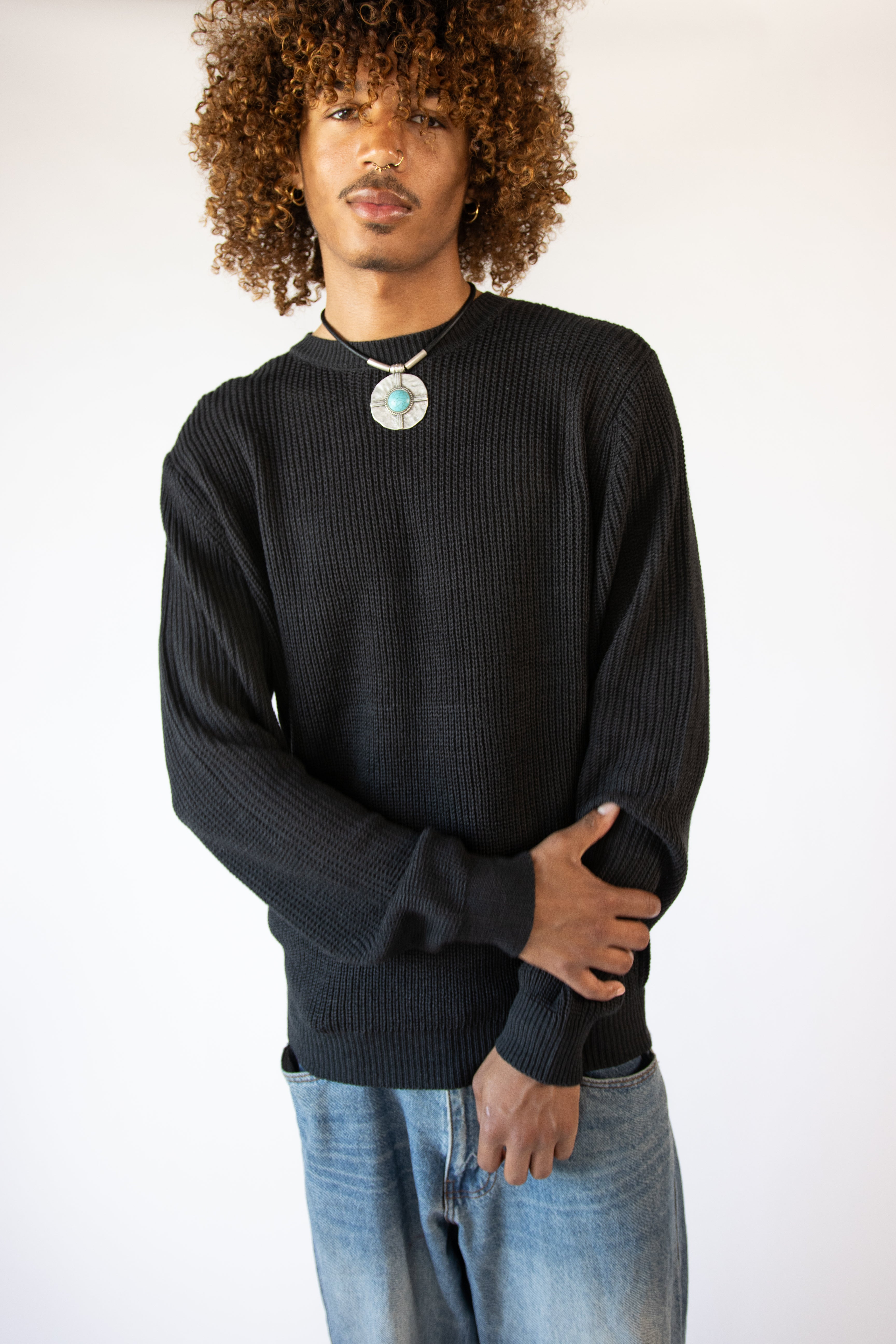 Shaker Knit Sweater