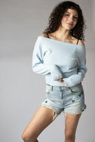 Lightweight Boat Neck Sweater
