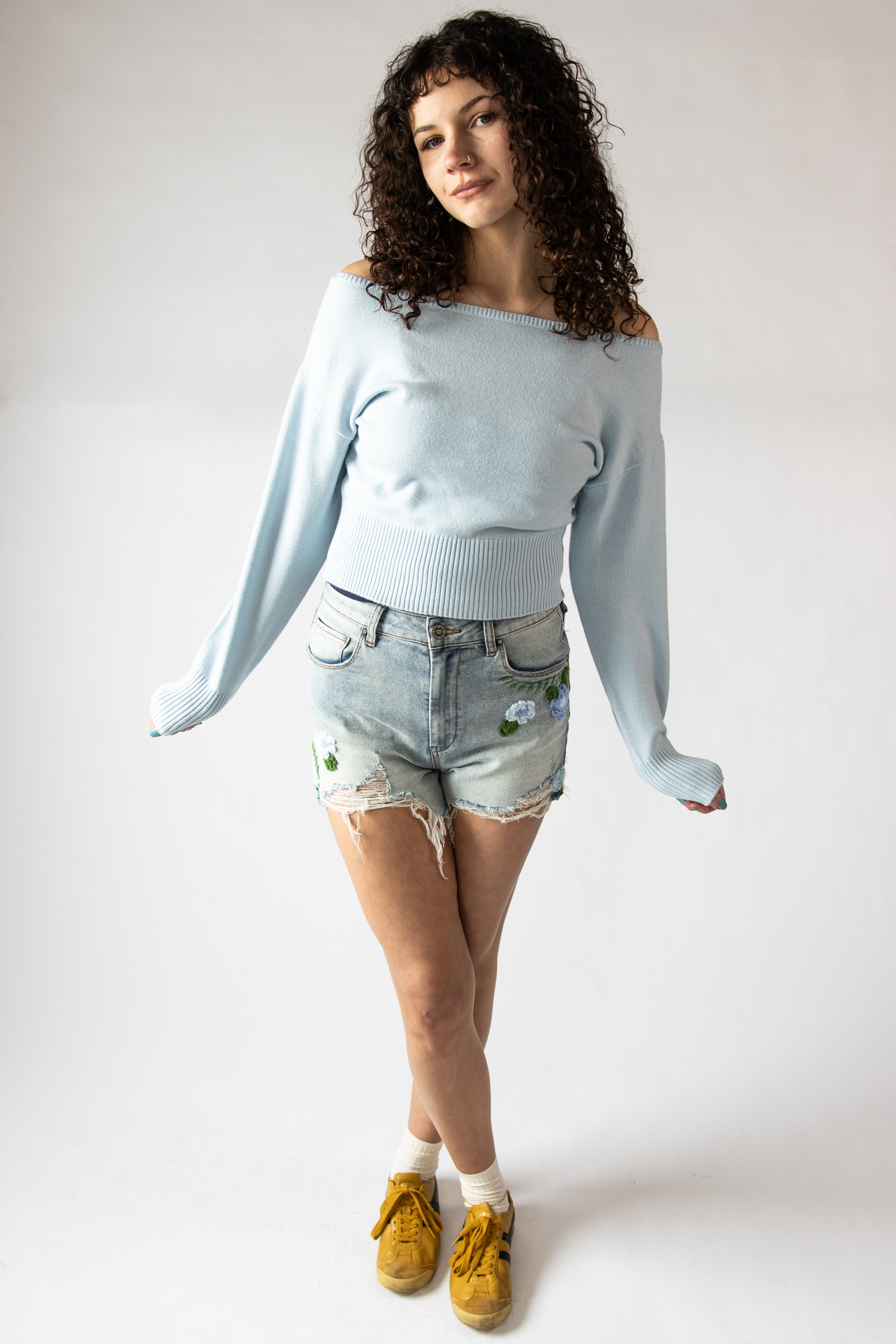 Lightweight Boat Neck Sweater