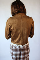 Suede Moto Jacket