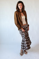 Suede Moto Jacket