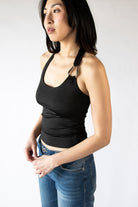 Buckle Halter Top