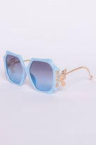 Butterfly Emblem Sunglasses