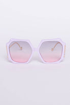 Butterfly Emblem Sunglasses