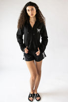 Rhinestone Butterfly Hoodie