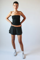 Cable Knit Sweater Tube Top