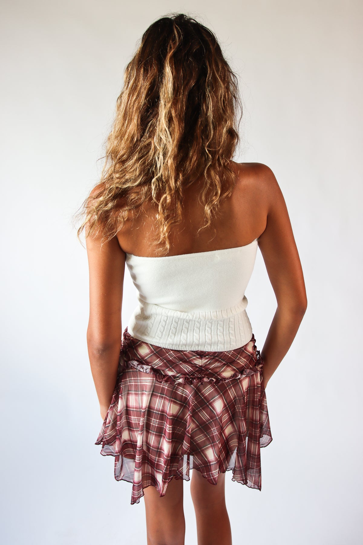 Cable Knit Sweater Tube Top
Success
