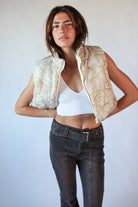Reversible Woodland Camo Puffer Vest