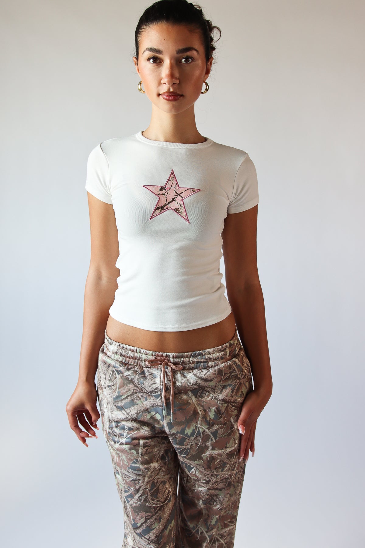 Camo Star Graphic Tee