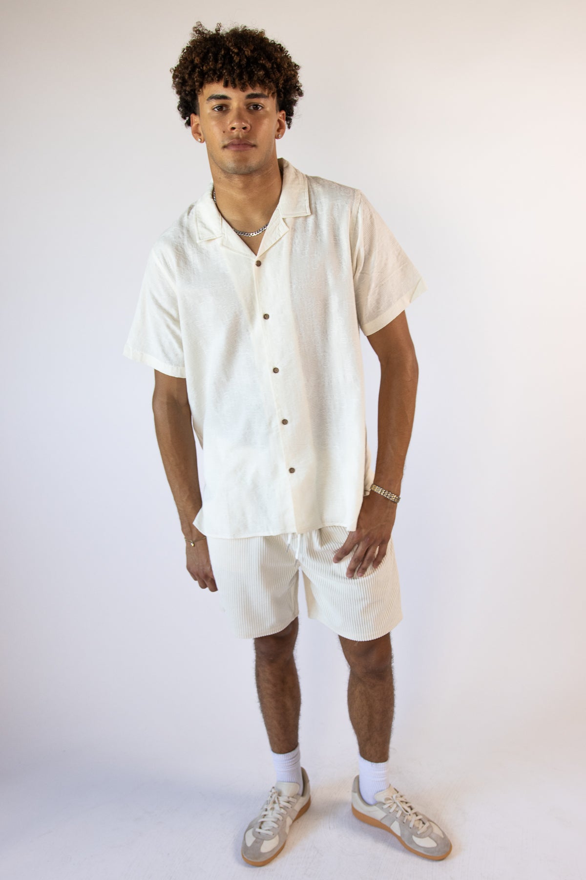 Jacquard Camp Shirt