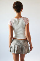 Cap Sleeve Baseball Tee