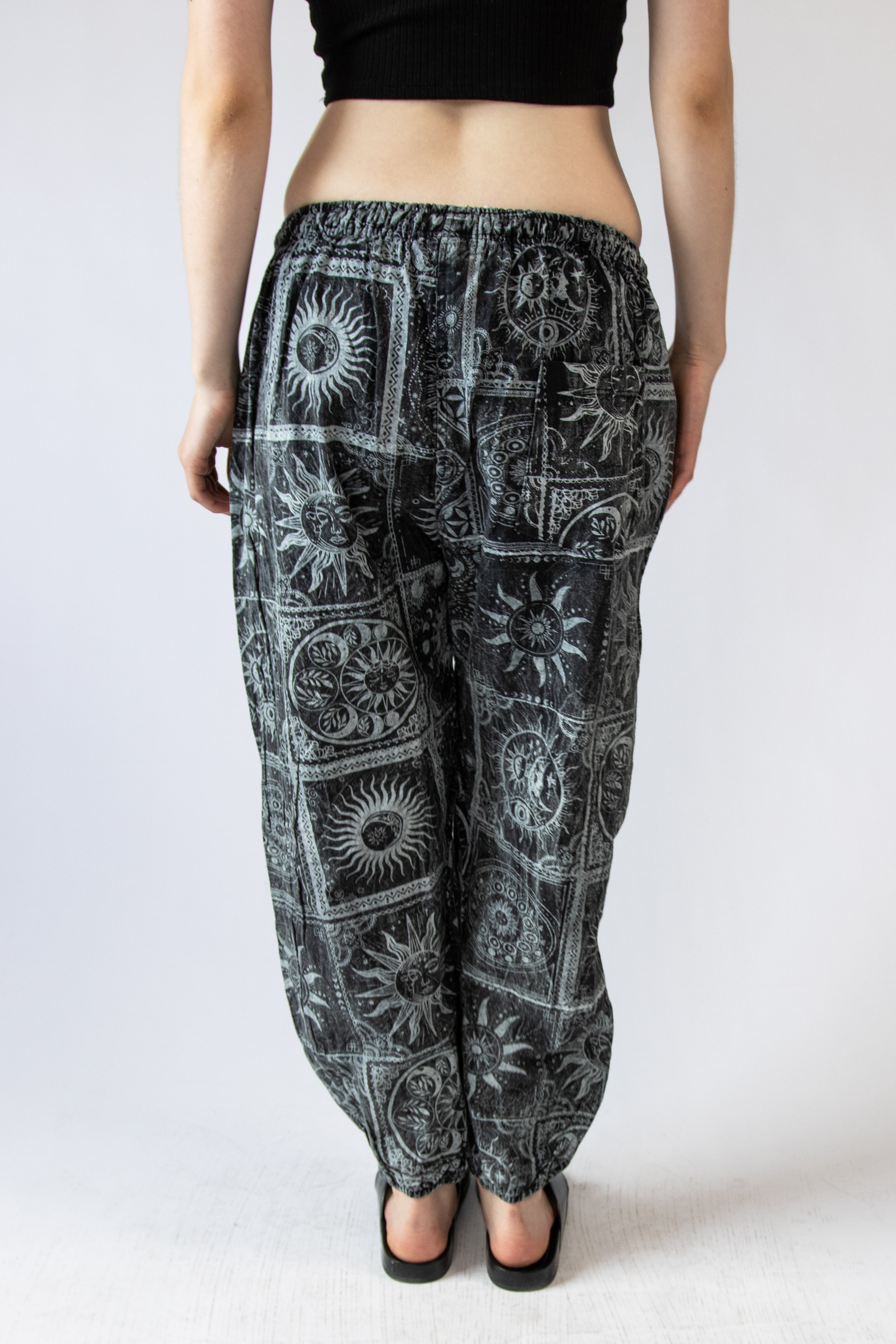 Celestial Print Jogger Pants