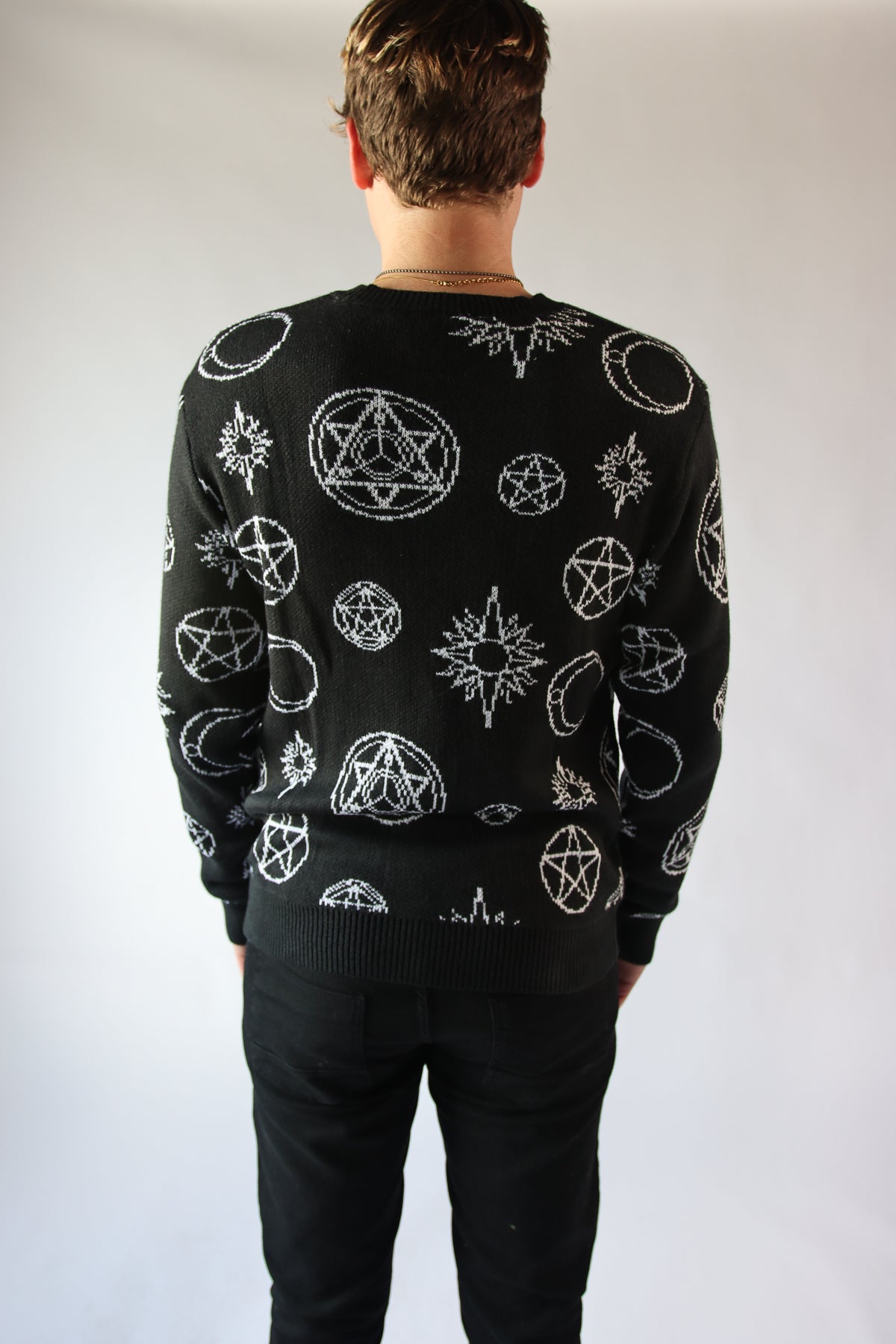 Mystical Symbols Sweater