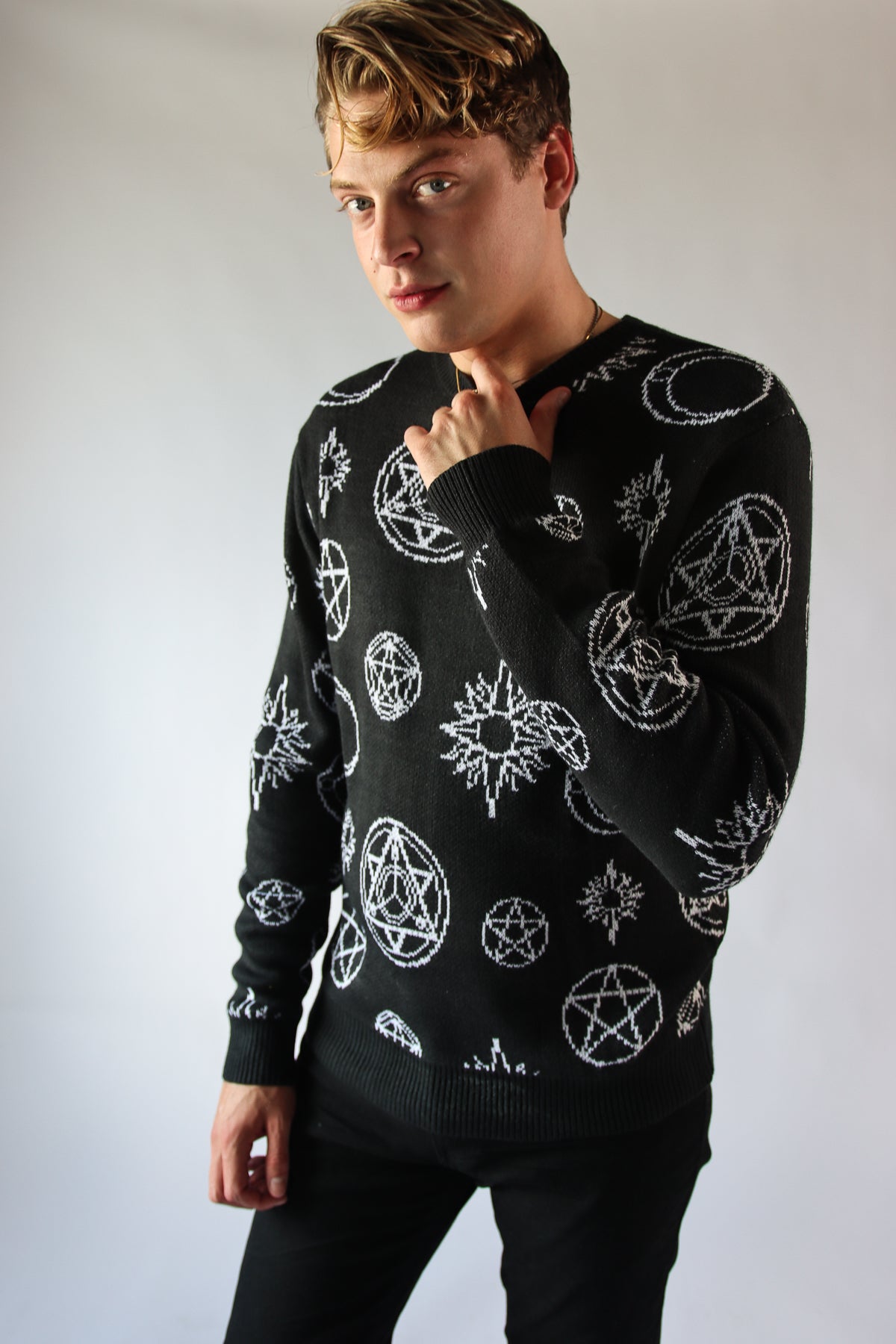 Mystical Symbols Sweater