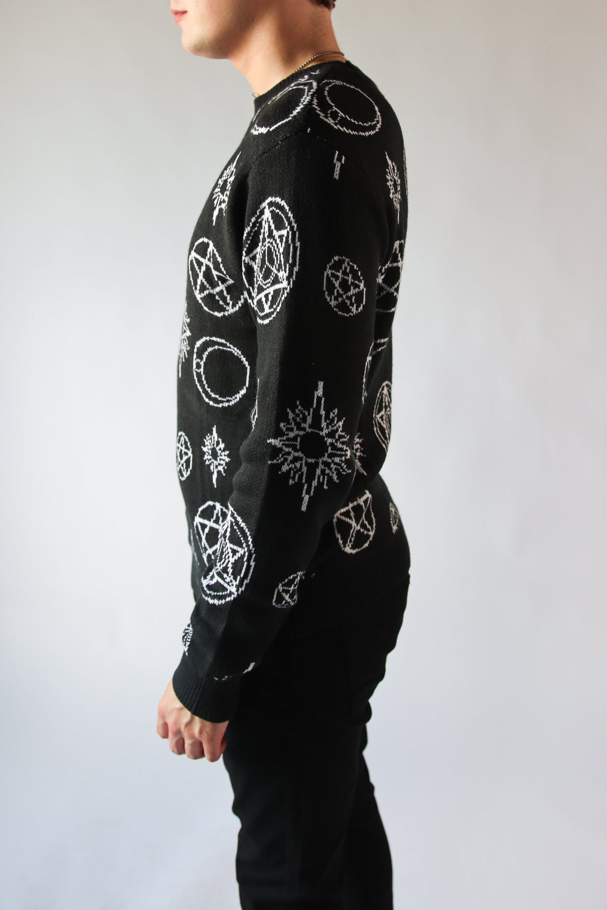 Mystical Symbols Sweater