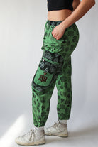 Celtic Symbols Patchwork Cargo Pants