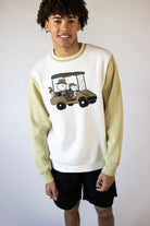 Charlie Brown & Snoopy Golf Cart Sweatshirt