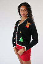Christmas Ornament Cardigan