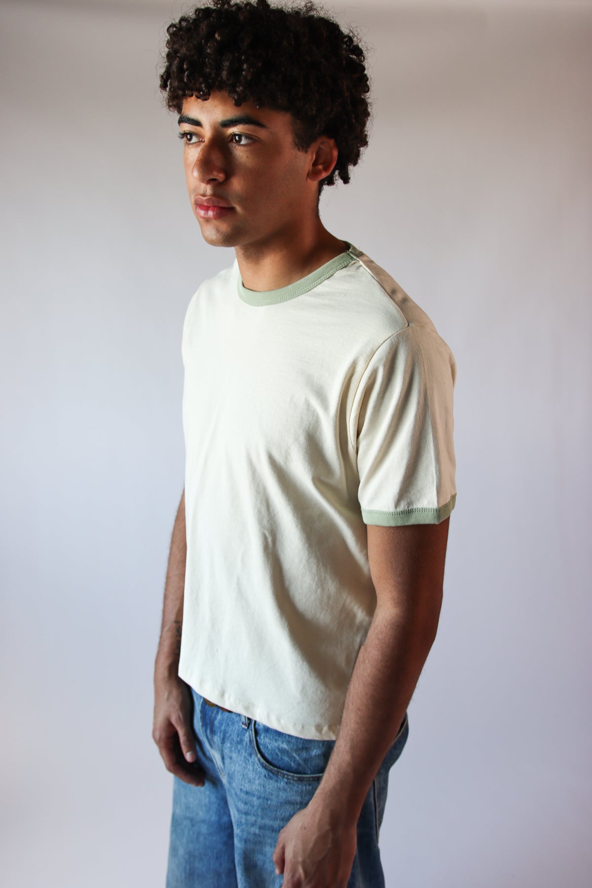 Contrast Ringer Tee