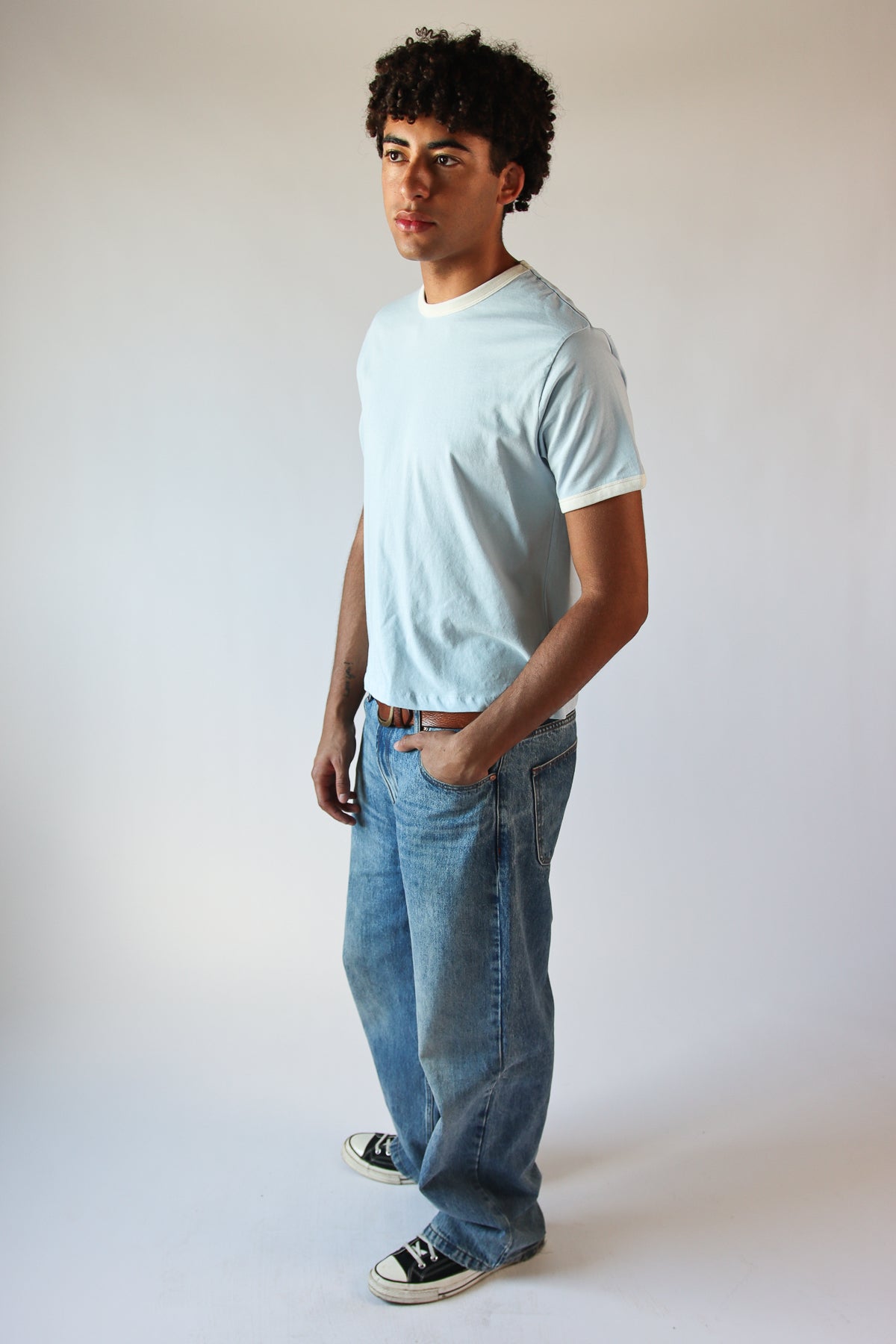 Contrast Ringer Tee