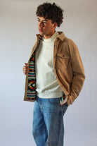 Blanket Lined Cord Shacket