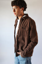 Blanket Lined Cord Shacket