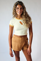 Corn Dog Ringer Tee