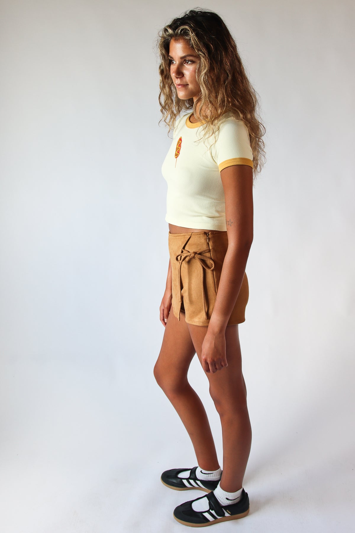 Corn Dog Ringer Tee