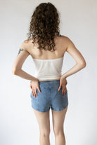 Hook & Eye Strapless Bustier