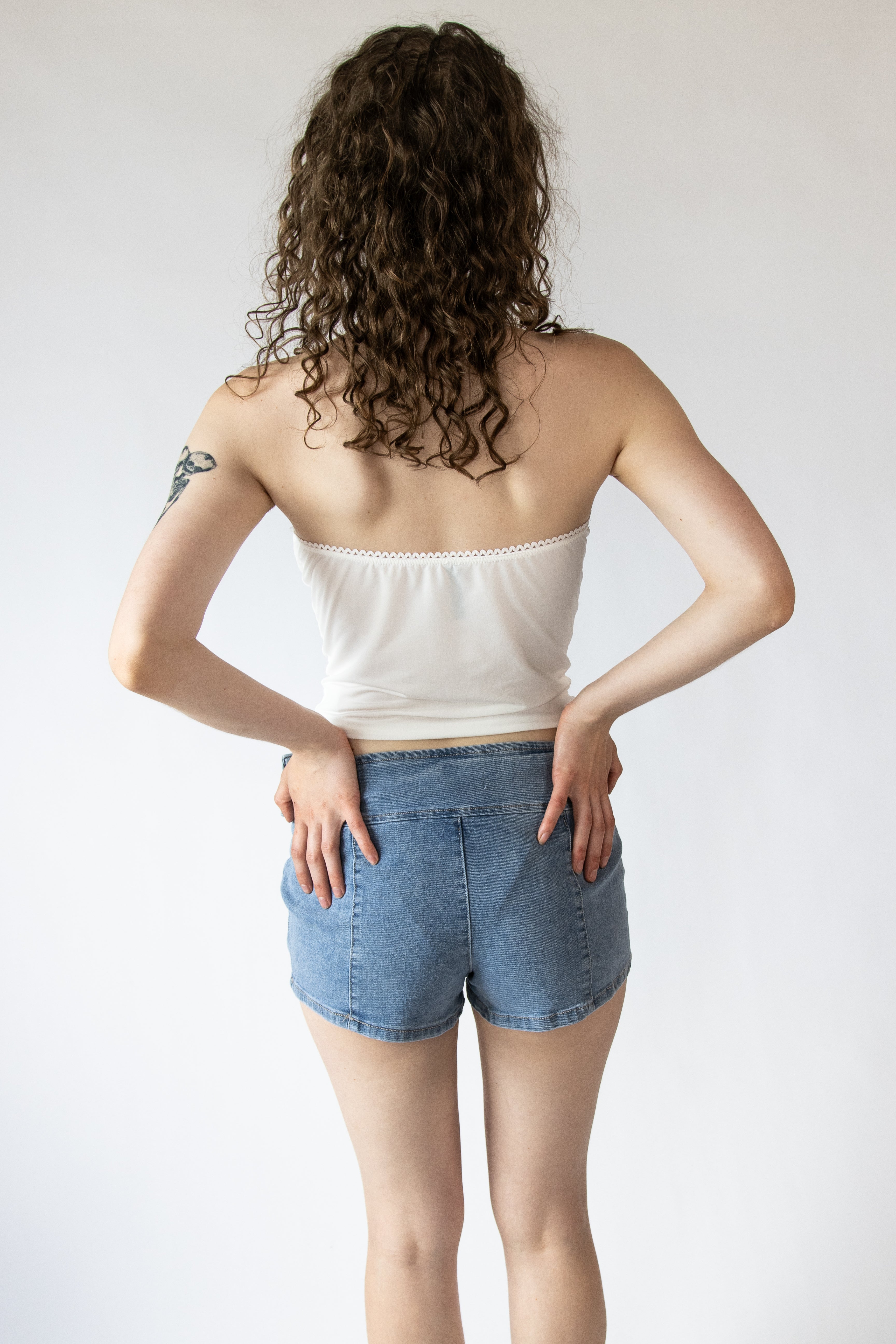 Hook & Eye Strapless Bustier