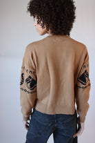 Cowboy Western Motif Sweater