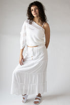 Mixed Knit Sweater Poncho
