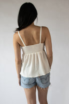 Knit Top Babydoll Tank Top