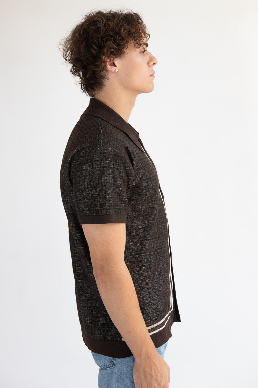 Over Kleshas Short Sleeve Button Up Shirt (2000s)