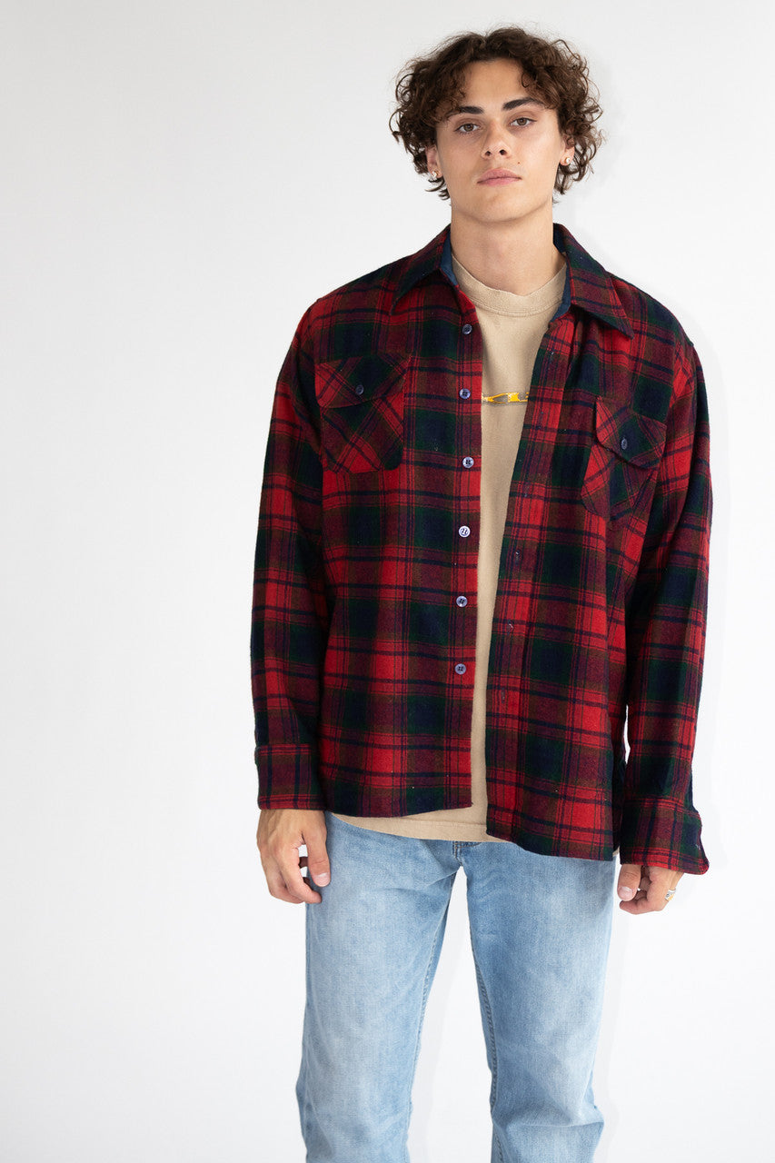 Vintage Bengal Lancer Flannel Shirt (1980s)